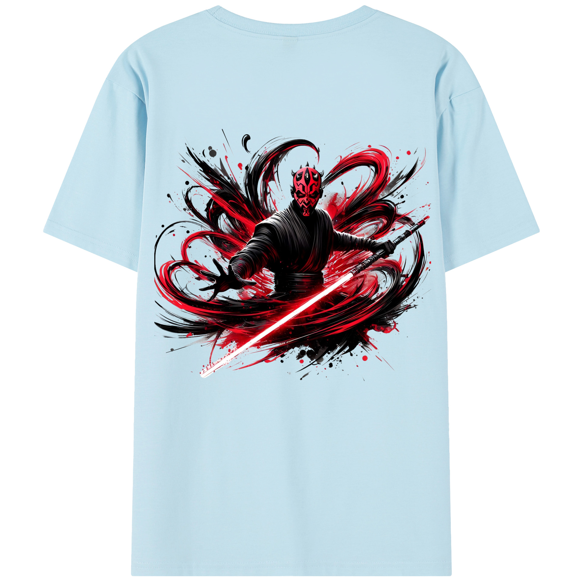 （画像用） スター・ウォーズ Star Wars 綿100％半袖Tシャツ（背面プリント）